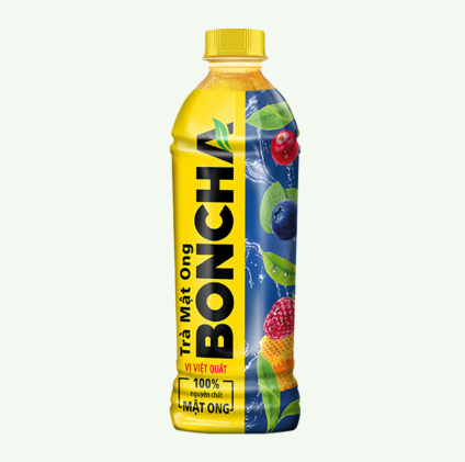 Boncha Honey Tea Blueberry flavor - moq 20ft - 450ml x 24